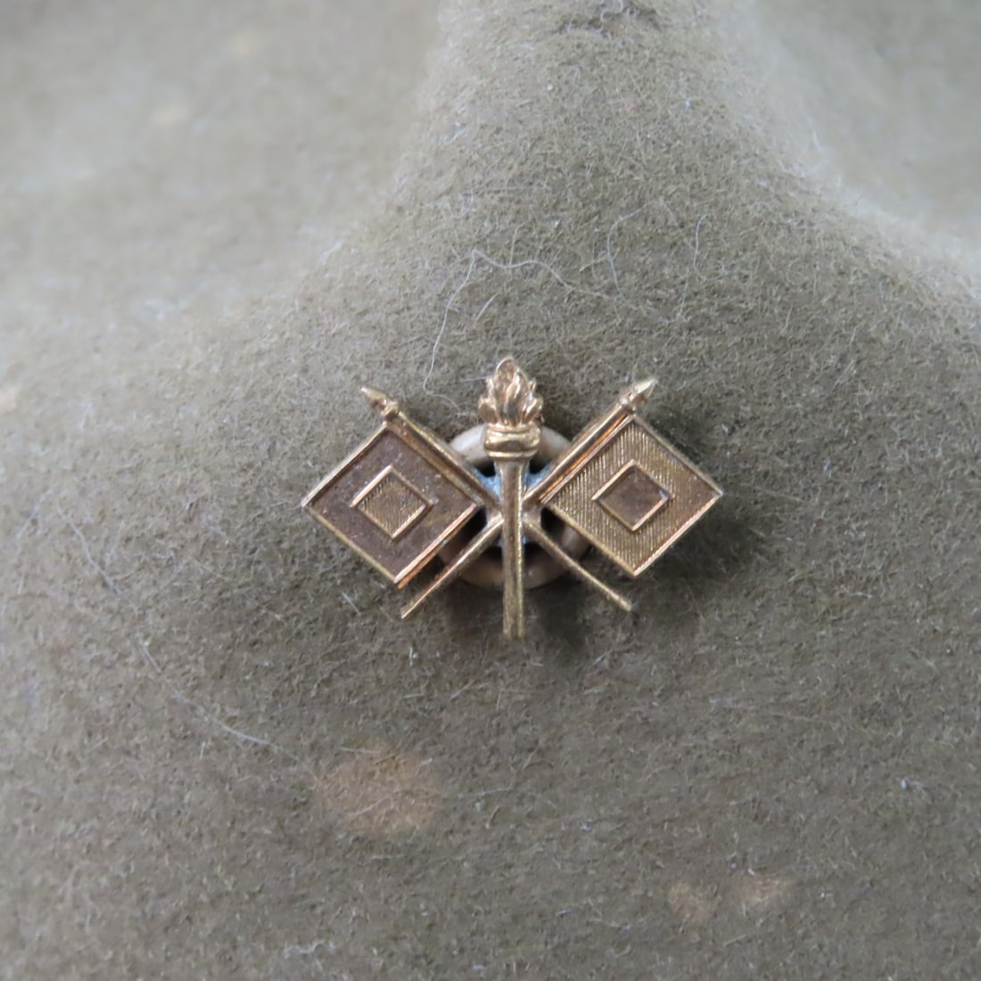 2 Vintage US Military Montana Peak Campaign Hats - 6