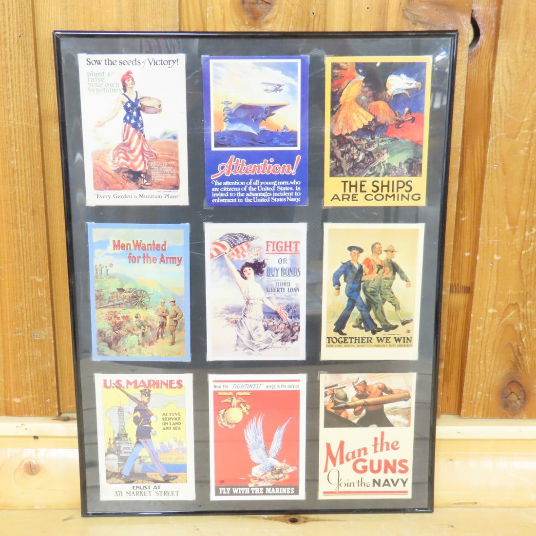 Framed US Military Artwork and Photographs - 2