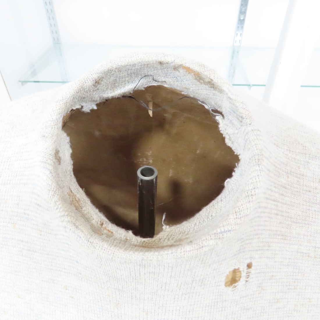 3 Dress Form Mannequins on Stands - 15