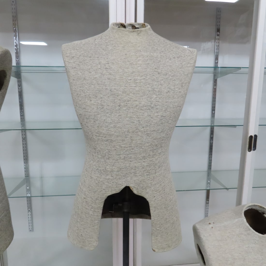 3 Dress Form Mannequins on Stands - 7