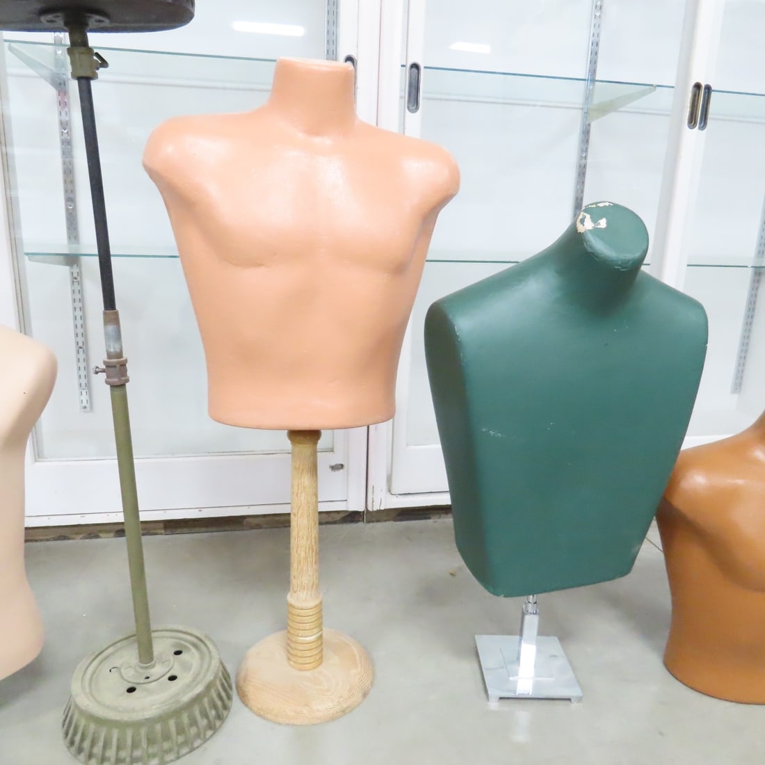 5 Mannequin Torsos, With & Without Stands - 4