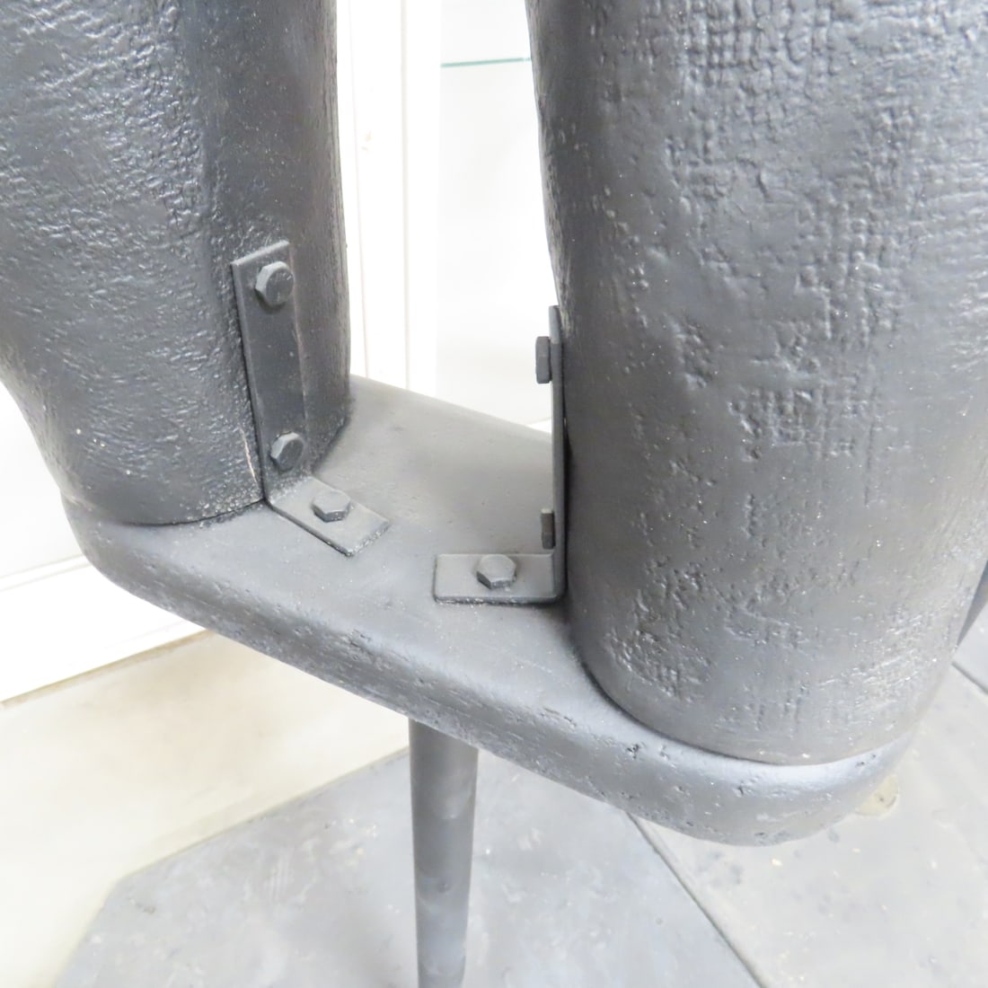 4 Black Mannequin Torsos on Stands - 6