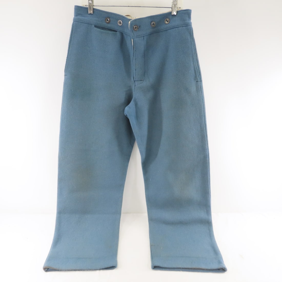 13 Pair Vintage US Military Dress Pants & 2 Caps - 3