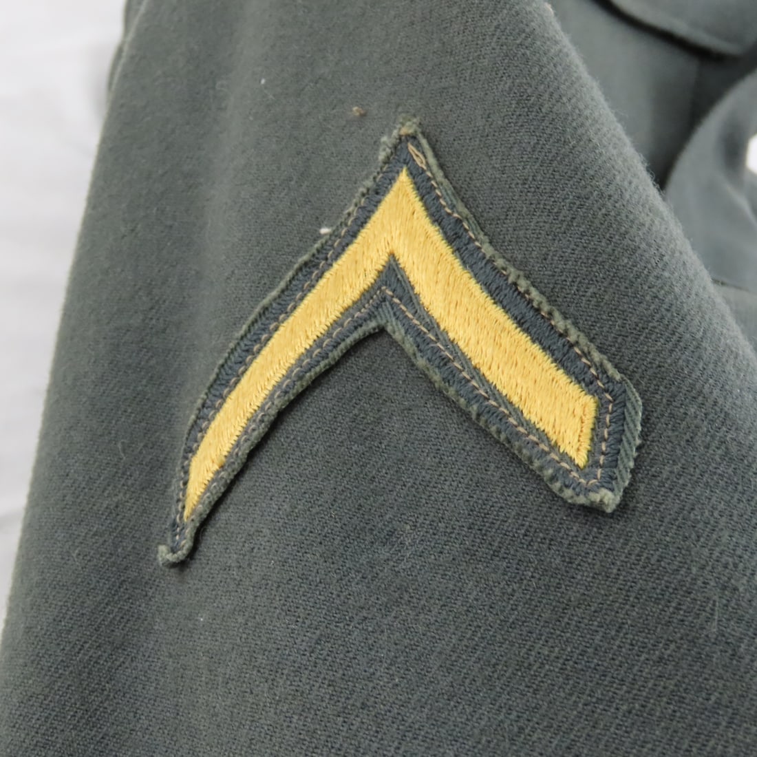 2 Vintage US Army Class A Green Dress Uniforms - 16