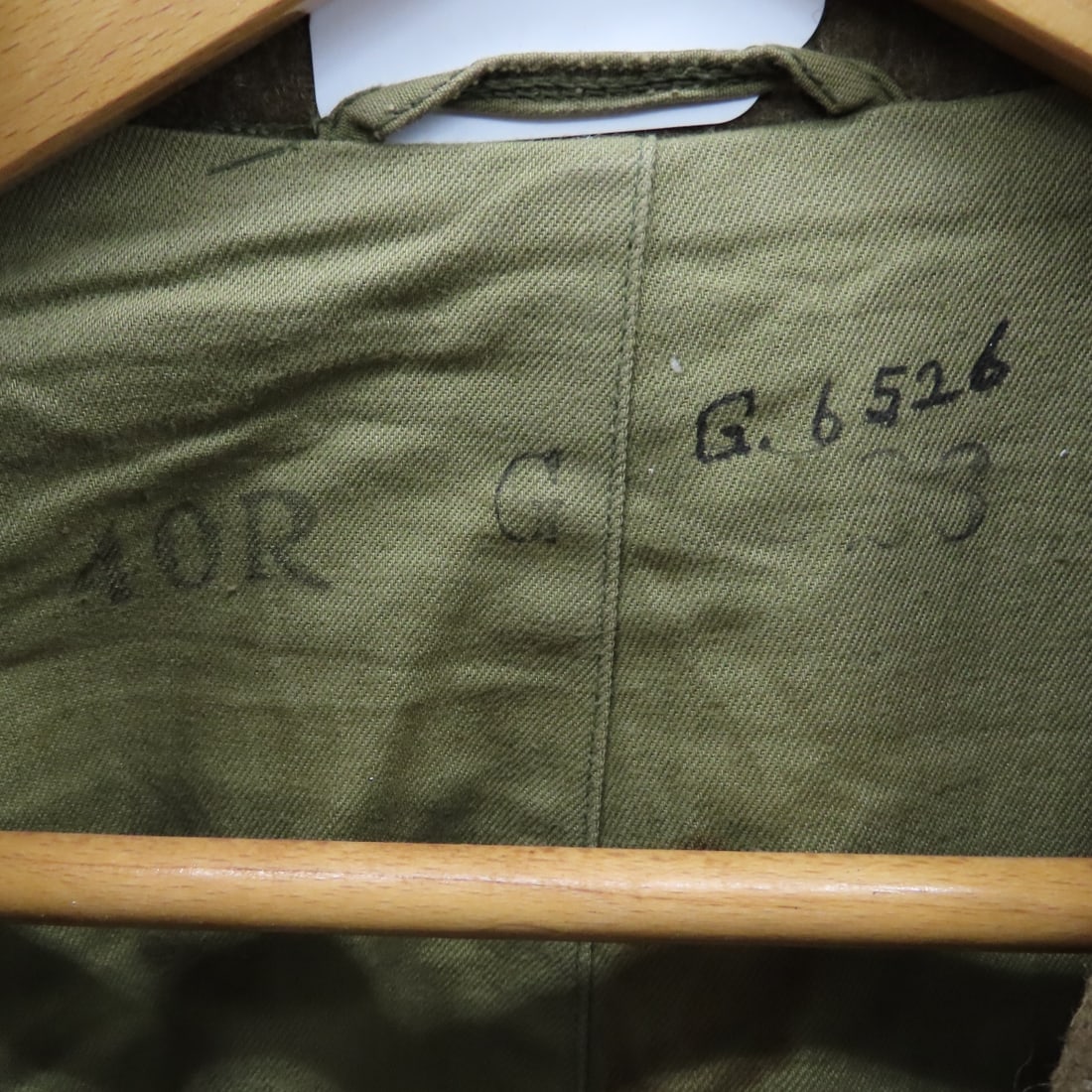 2 WWII US Army Double Breasted Wool Overcoats - 19