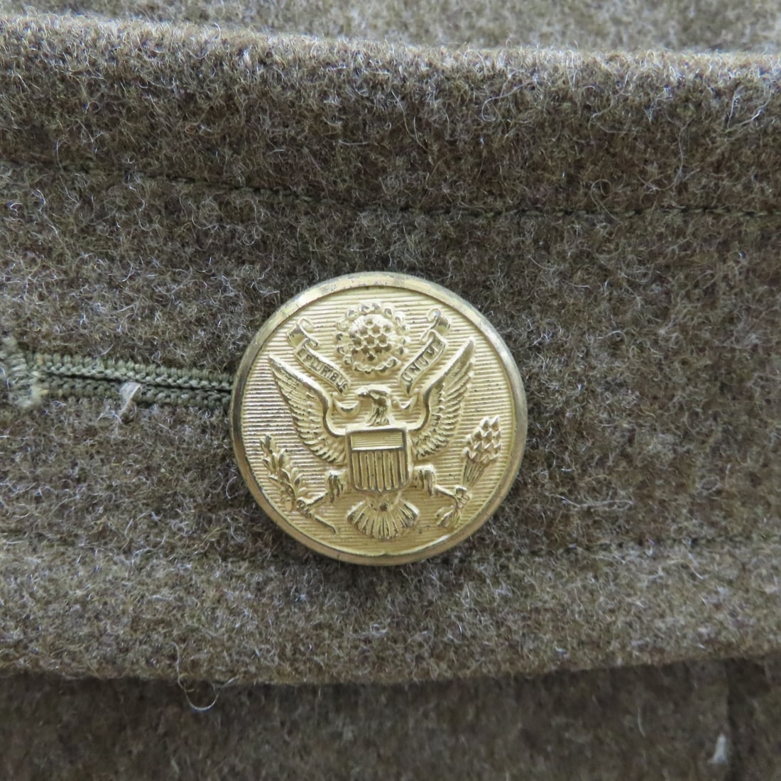 2 WWII US Army Double Breasted Wool Overcoats - 8