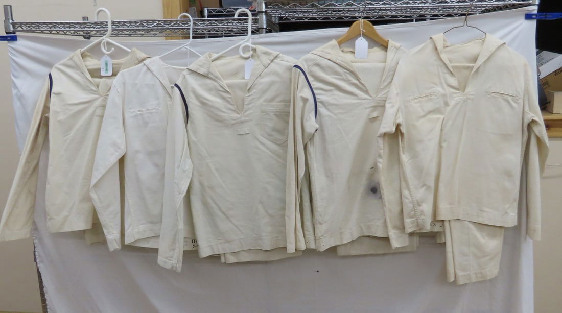 WWII Era US Navy Service Dress Whites, Seaman (1 of 20)