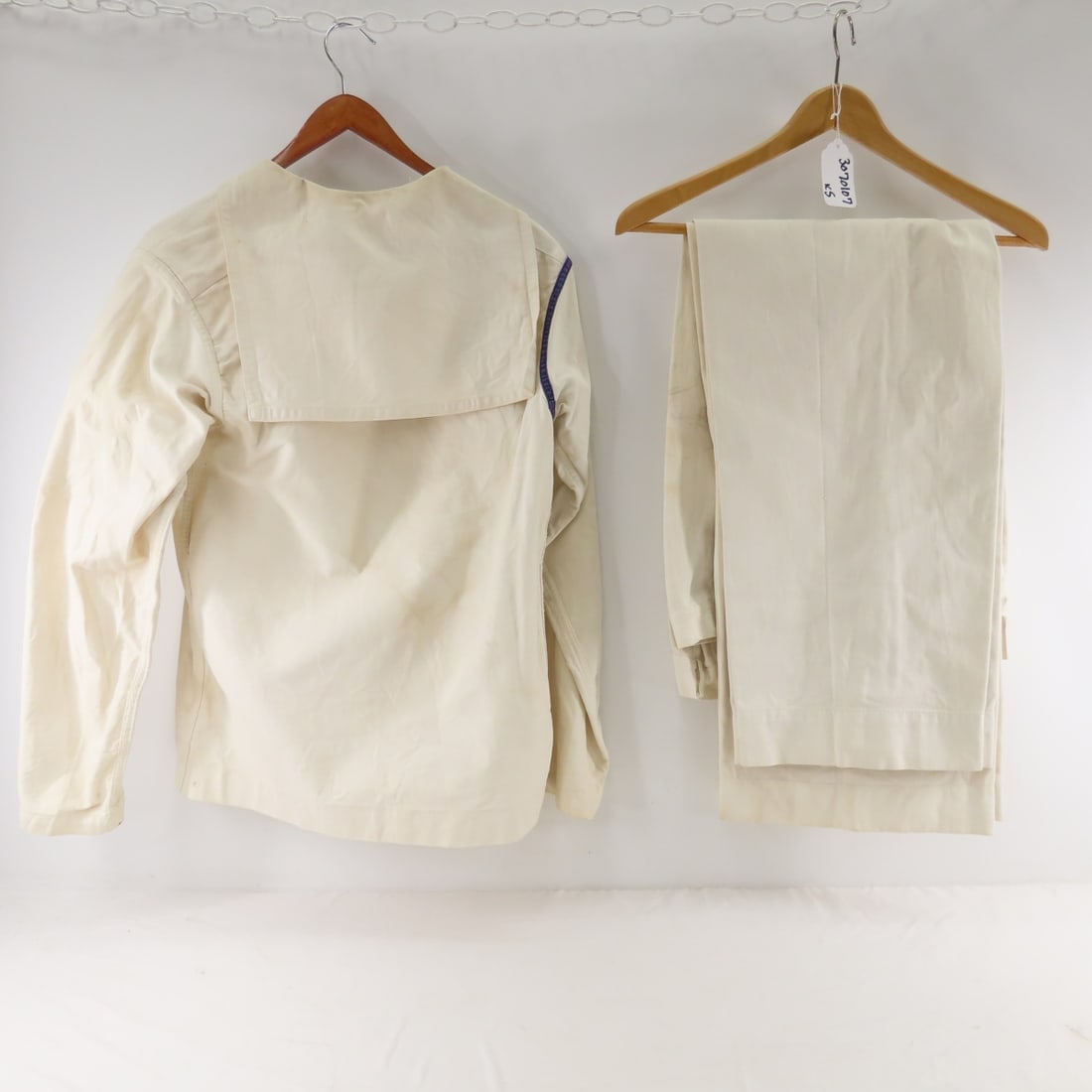 WWII Era US Navy Service Dress Whites, Seaman - 20