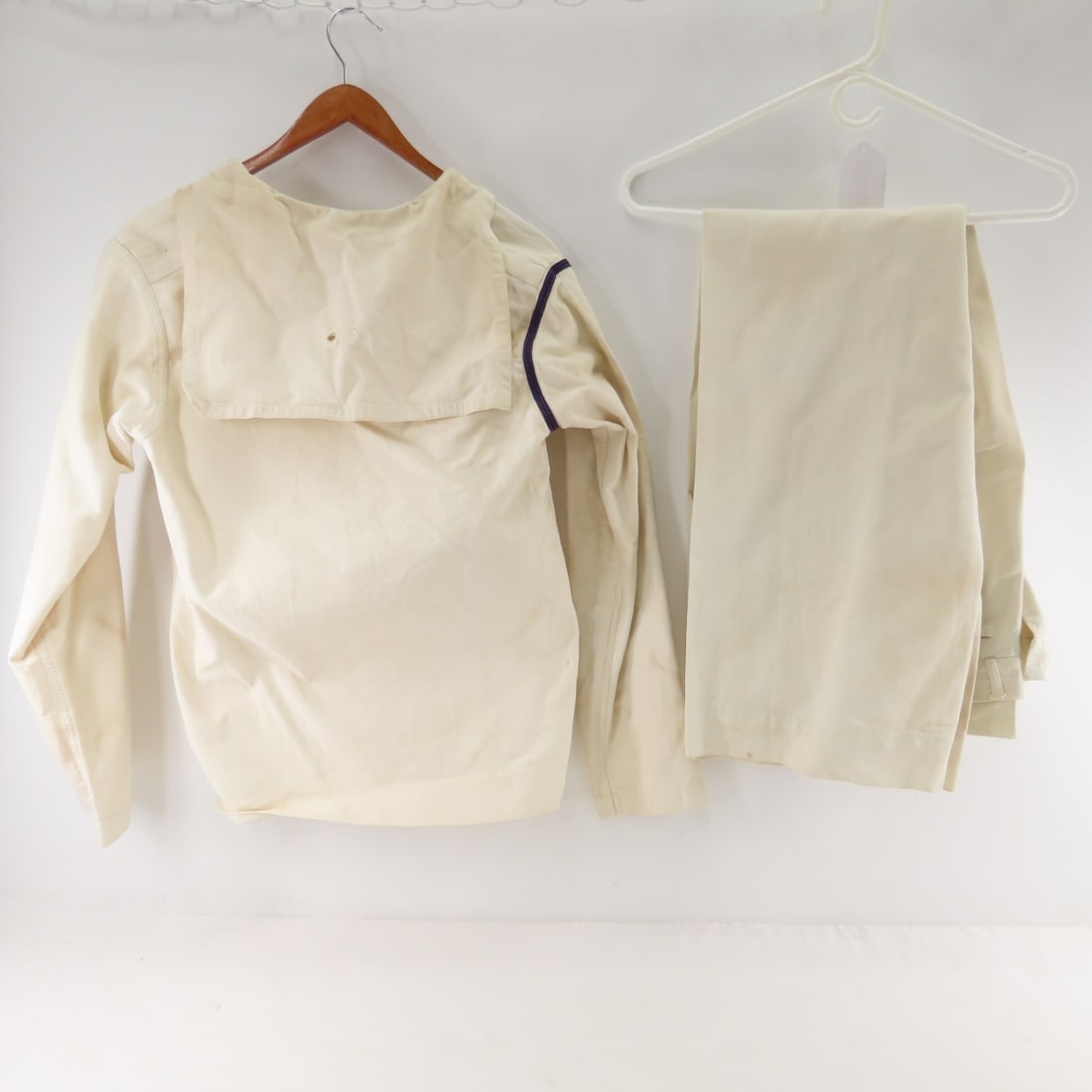 WWII Era US Navy Service Dress Whites, Seaman - 8