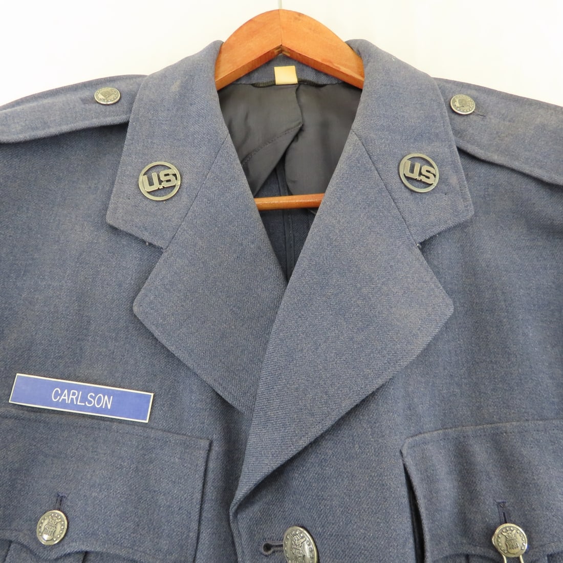 Vintage USAF Dress Uniforms & Wool Trench Coats - 19