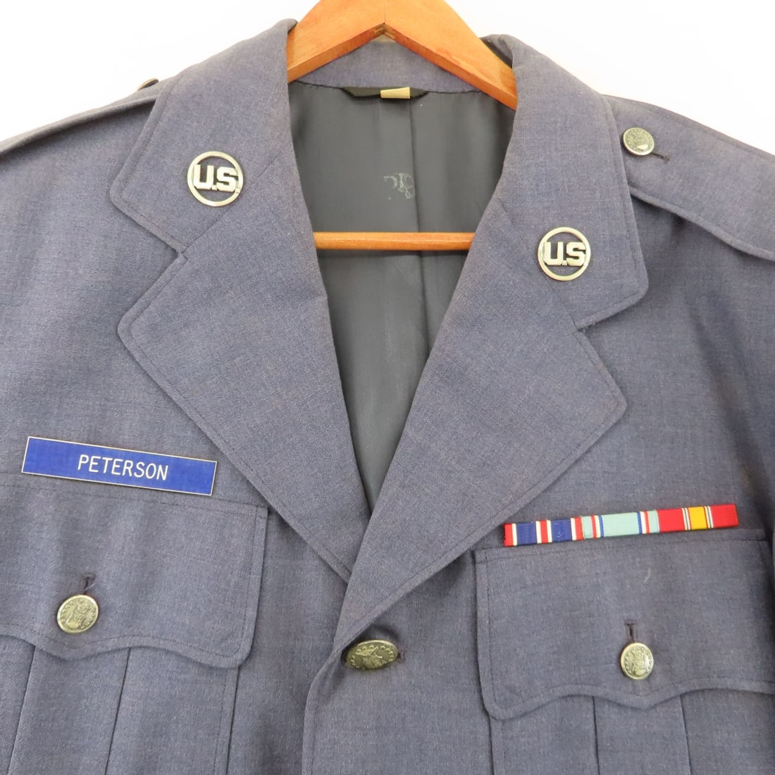 Vintage USAF Dress Uniforms & Wool Trench Coats - 4