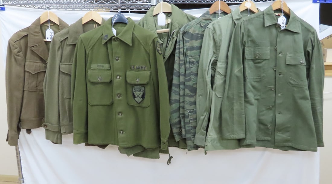Vintage US Army Class A Uniforms, & "Ike" Jackets (1 of 20)