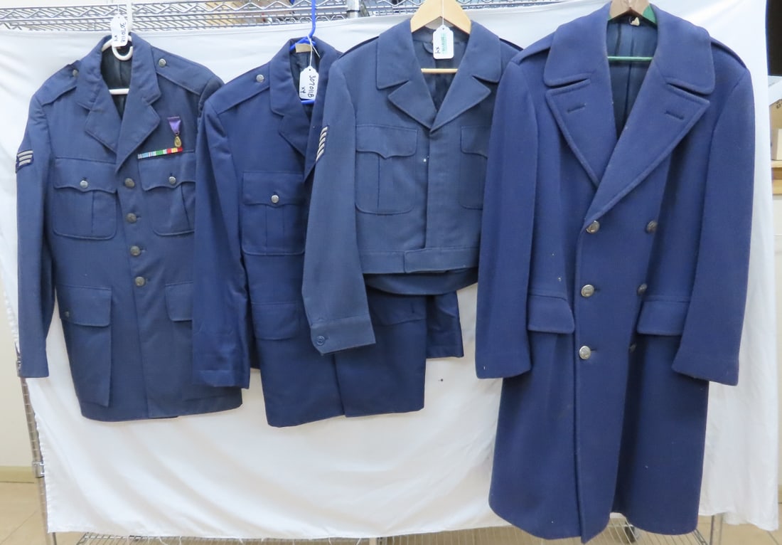 Vintage 1950s USAF Dress Jackets & Trench Coat (1 of 17)
