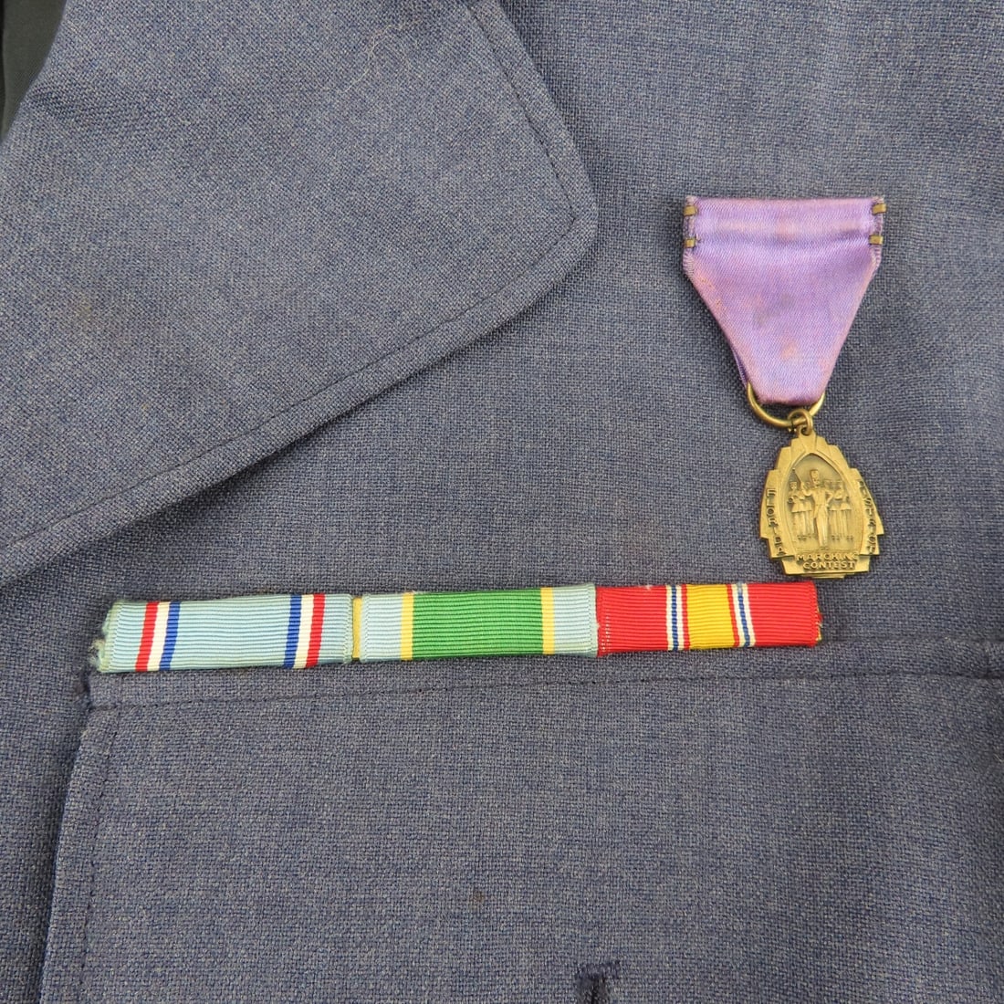 Vintage 1950s USAF Dress Jackets & Trench Coat - 7