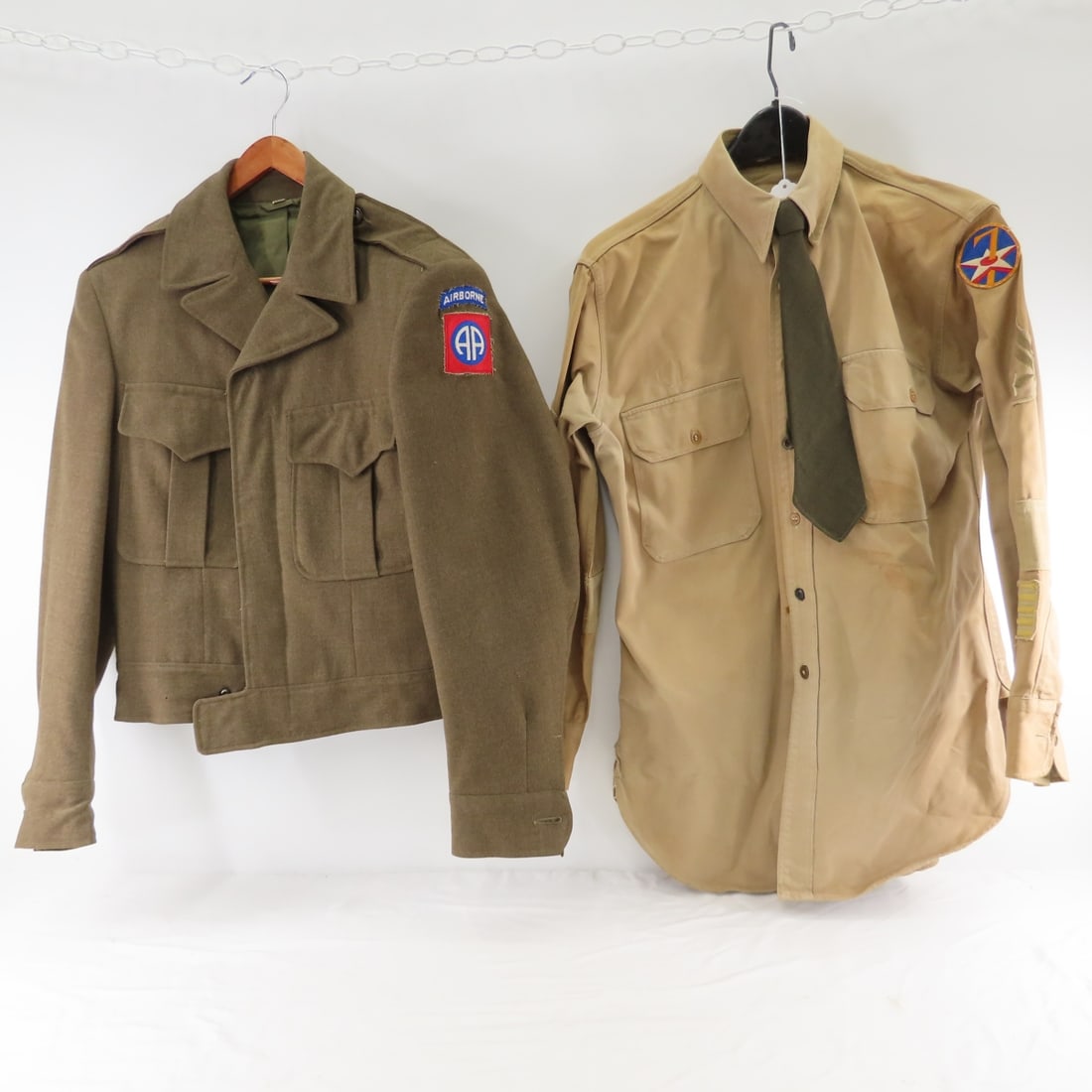 WWII M1942 & "Ike" Olive Drab Field Jackets, Pants - 15