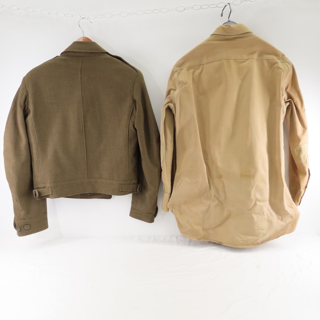 WWII M1942 & "Ike" Olive Drab Field Jackets, Pants - 16