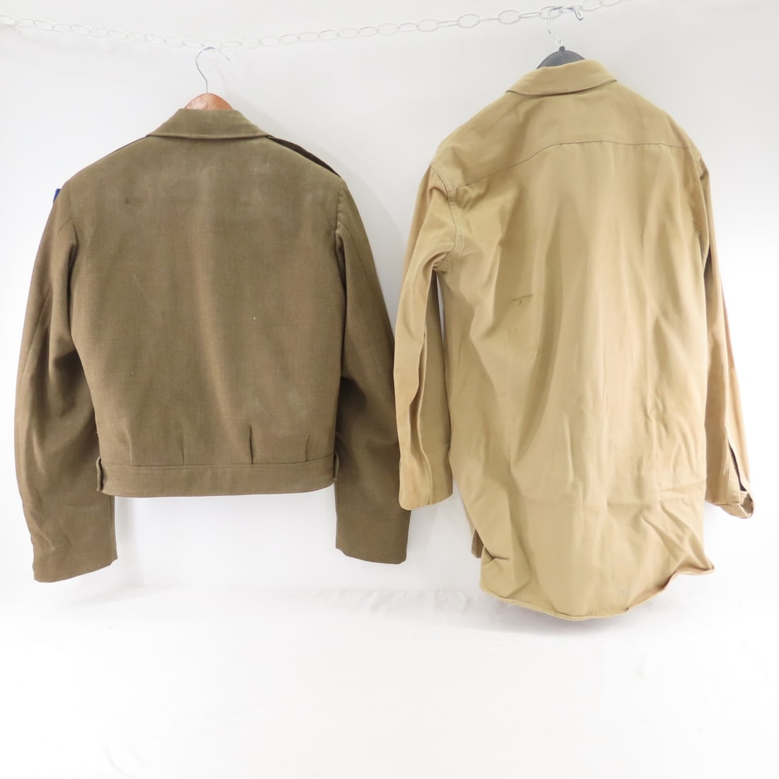 WWII M1942 & "Ike" Olive Drab Field Jackets, Pants - 3
