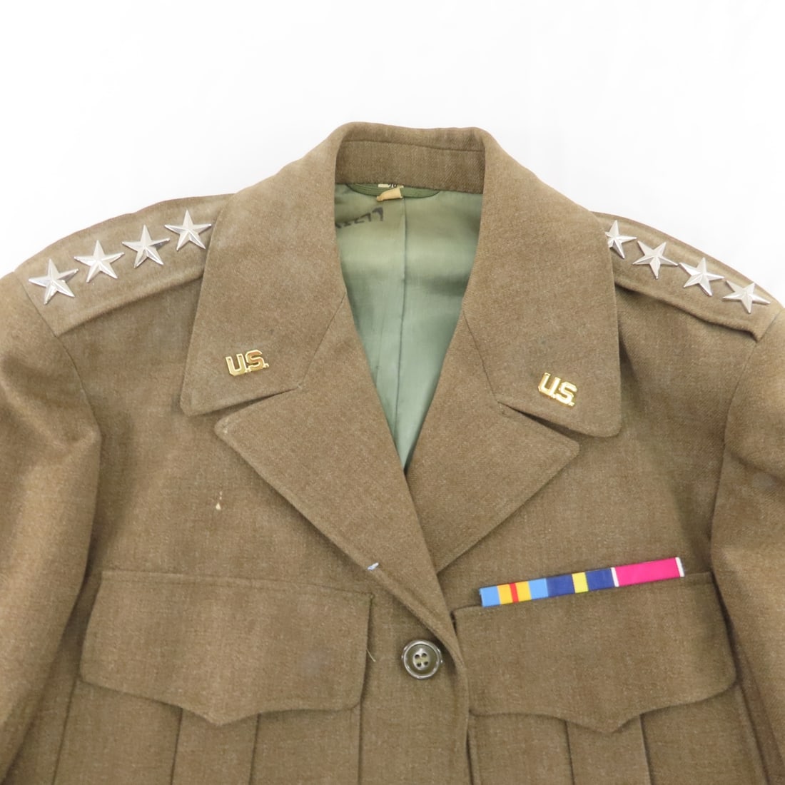 WWII M1942 & "Ike" Olive Drab Field Jackets, Pants - 4