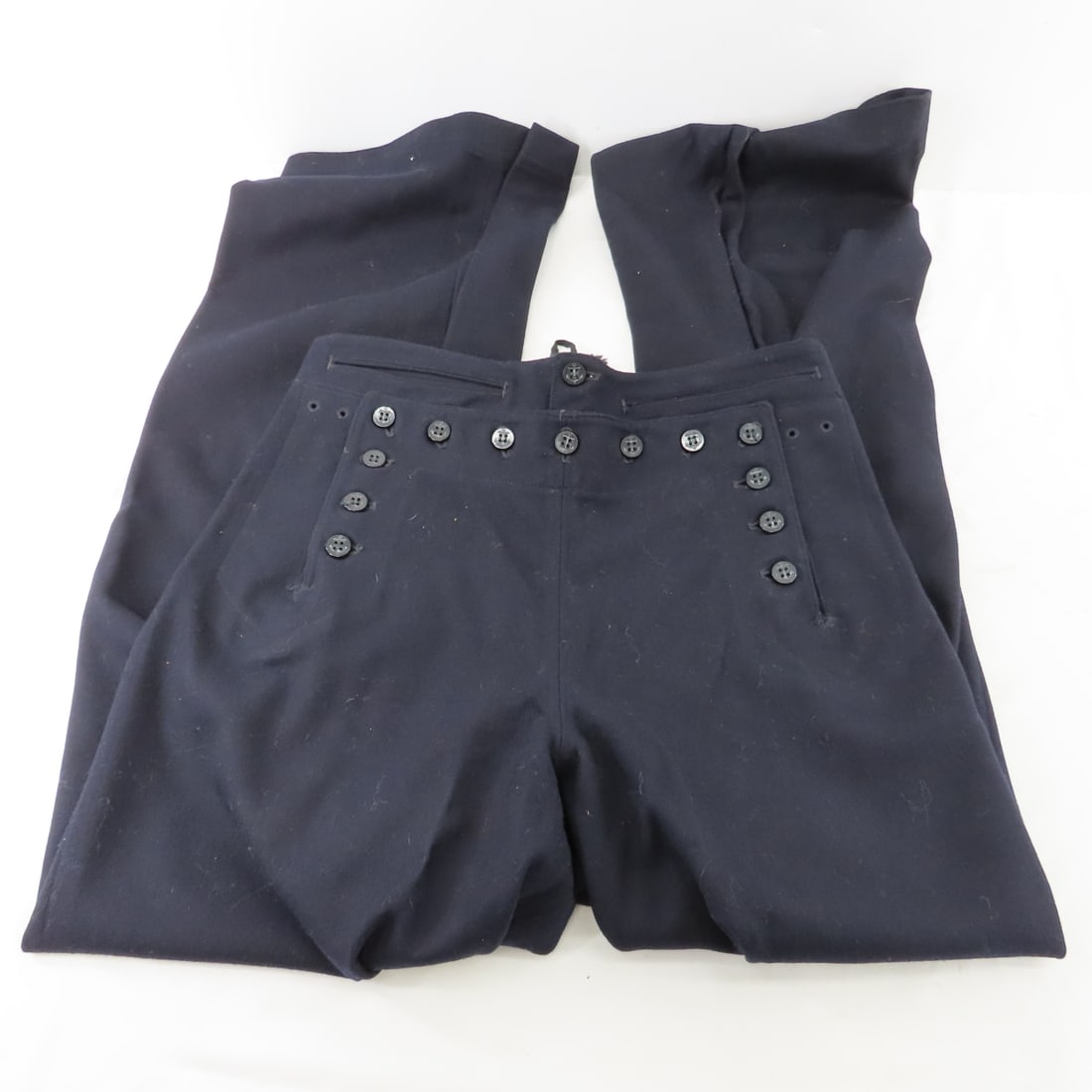 1960s US Navy Kersey Wool Double Breasted Peacoats - 15