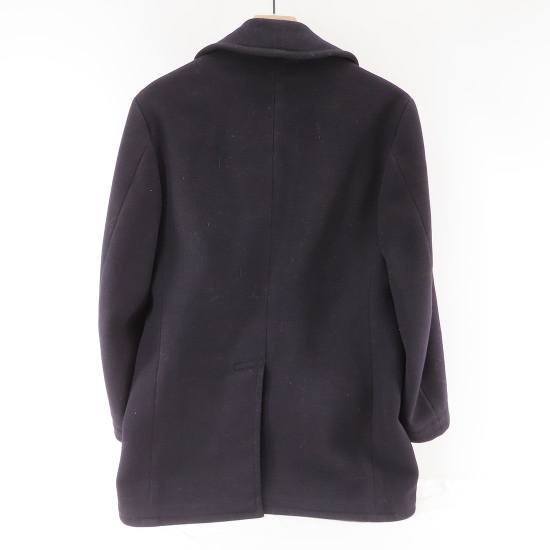 1960s US Navy Kersey Wool Double Breasted Peacoats - 9