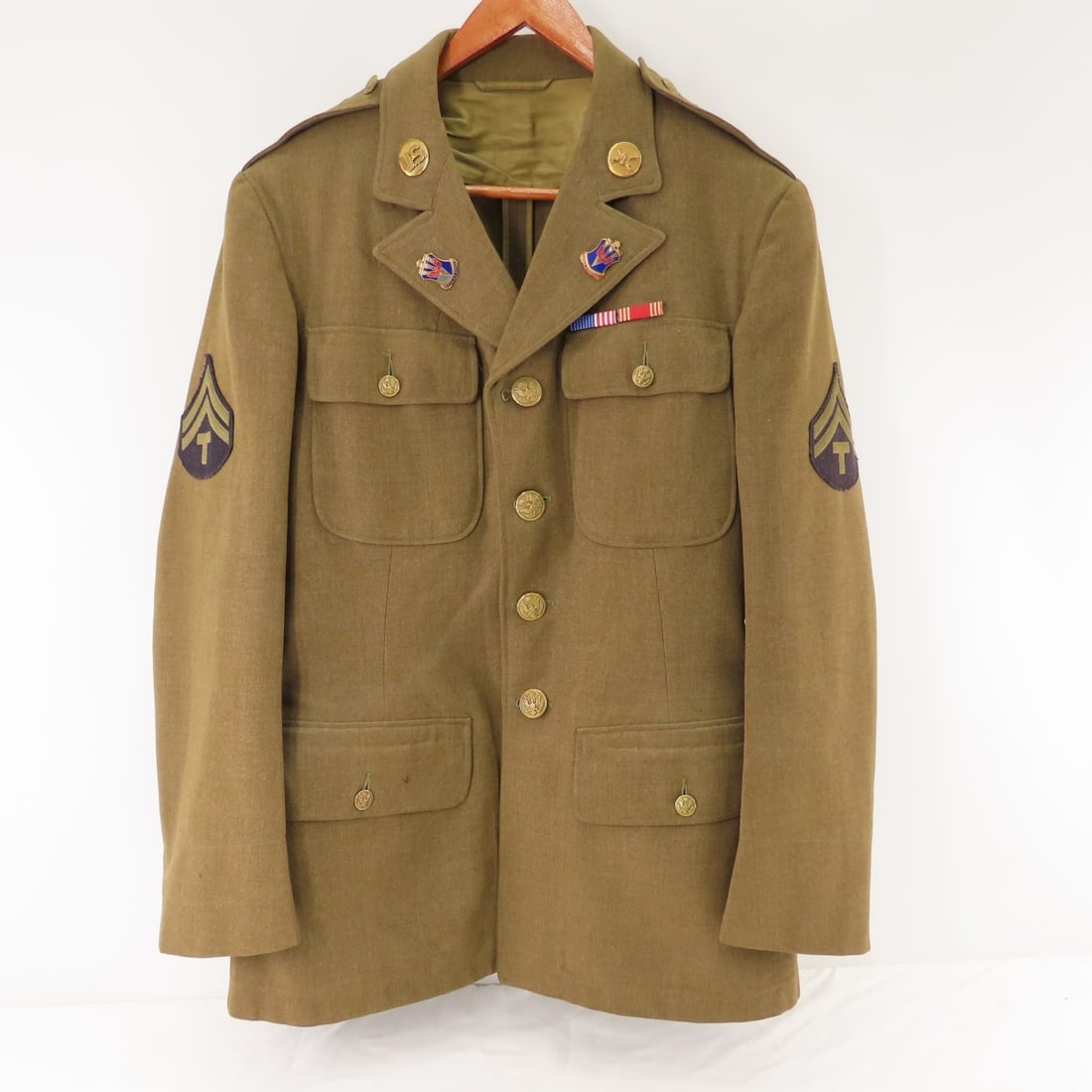 WWII US Army Class A Jacket & "Ike" Jacket - 2
