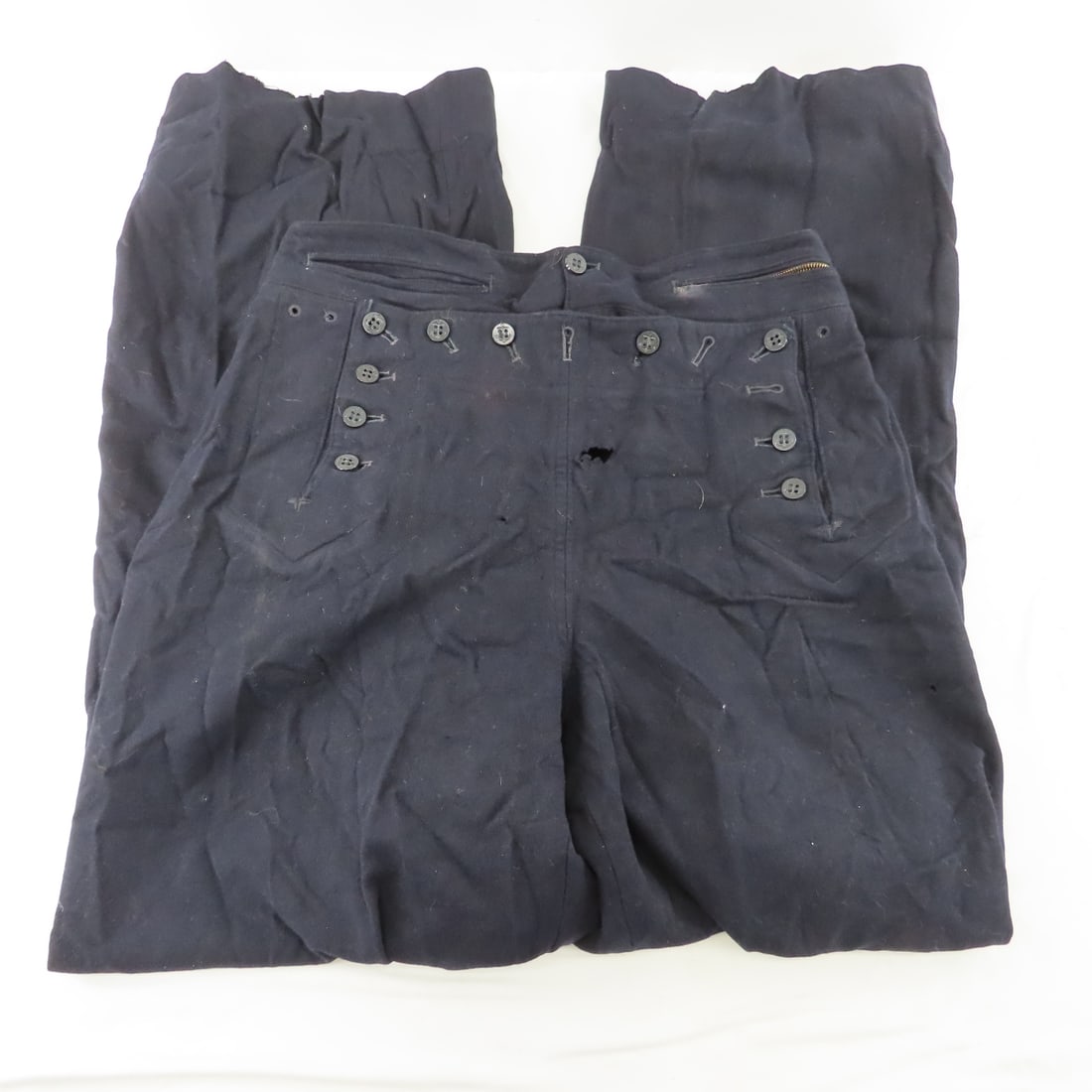 WWII US Navy Enlisted Dress Blue Wool Jumpers - 16