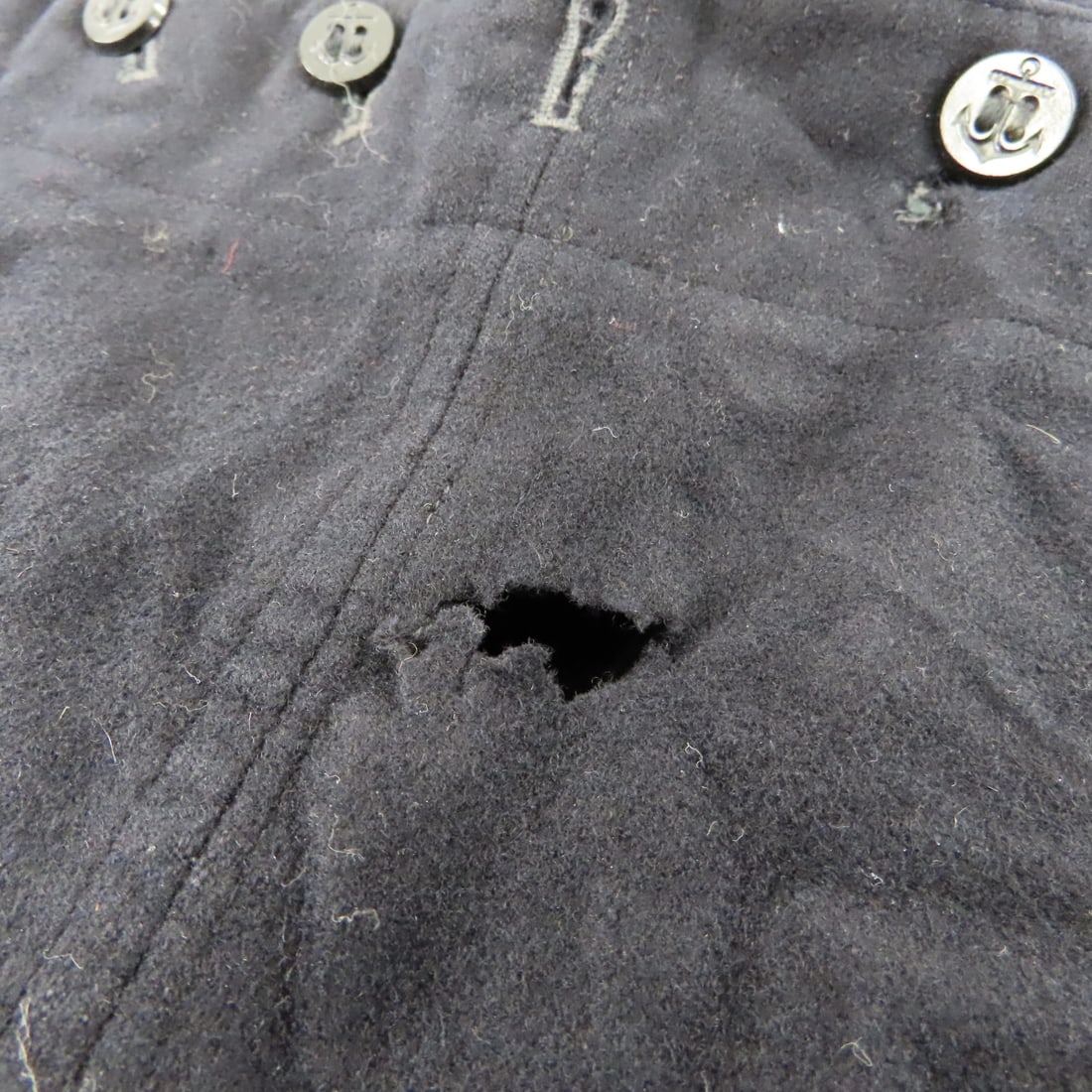 WWII US Navy Enlisted Dress Blue Wool Jumpers - 17