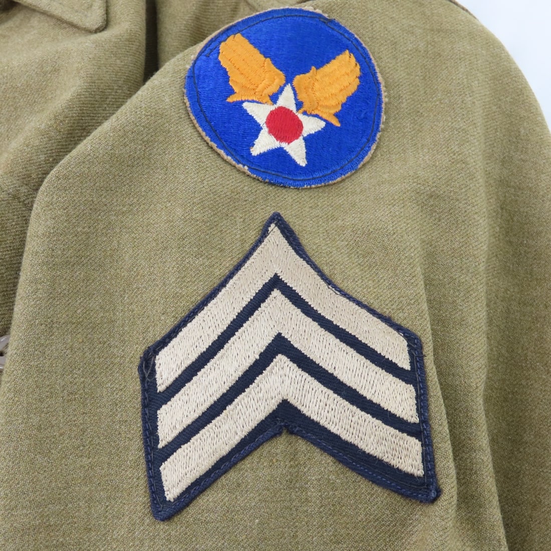 WWII US Army Wool Jacket, Shirt & Riding Breeches - 16