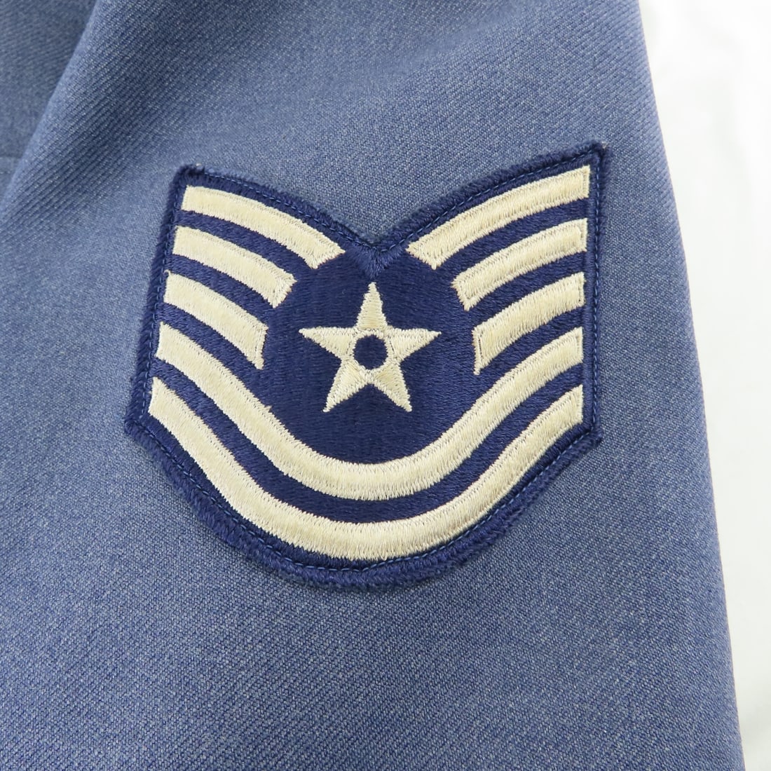 2 Vintage USAF Wool Serge Blue Uniform Jackets - 12