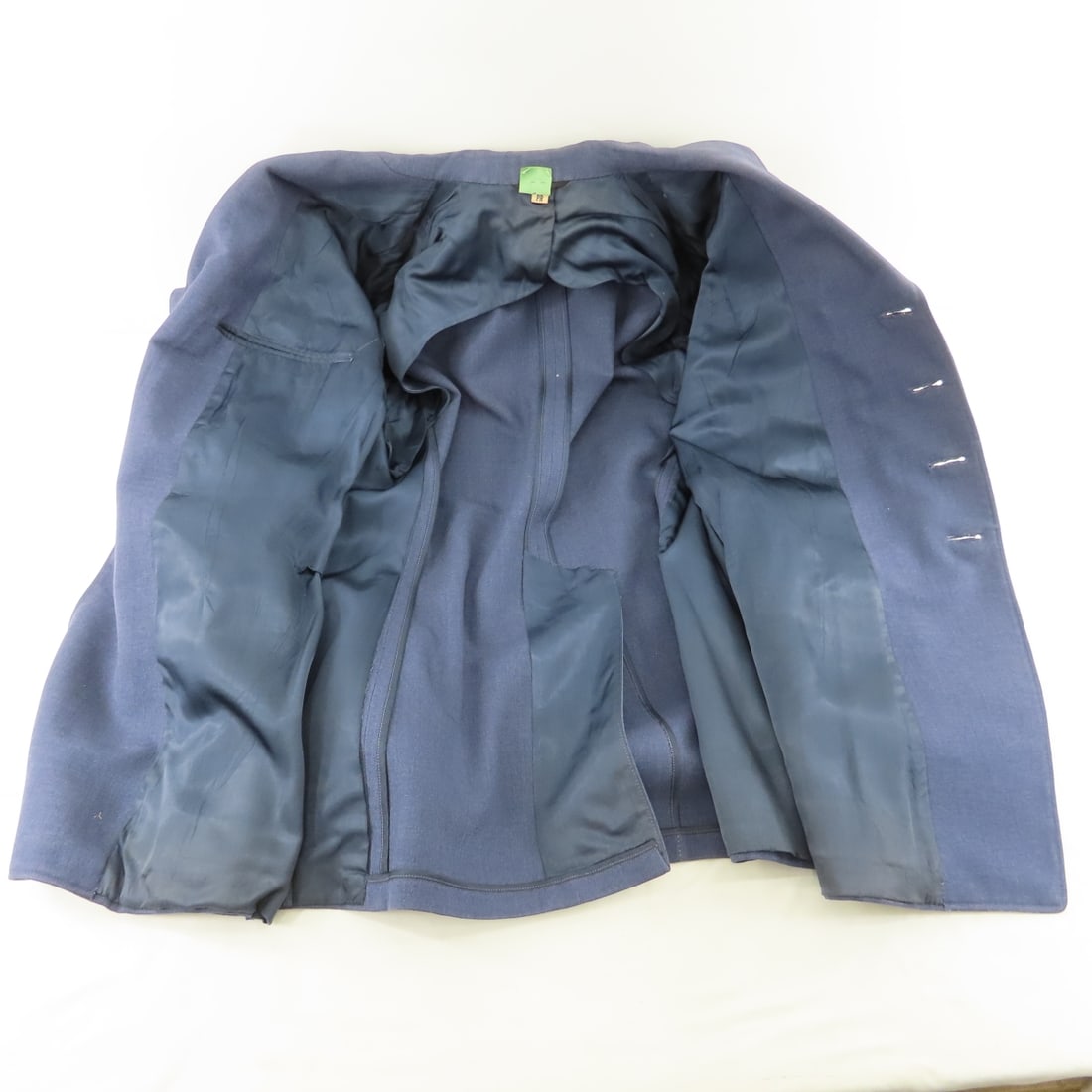 2 Vintage USAF Wool Serge Blue Uniform Jackets - 13