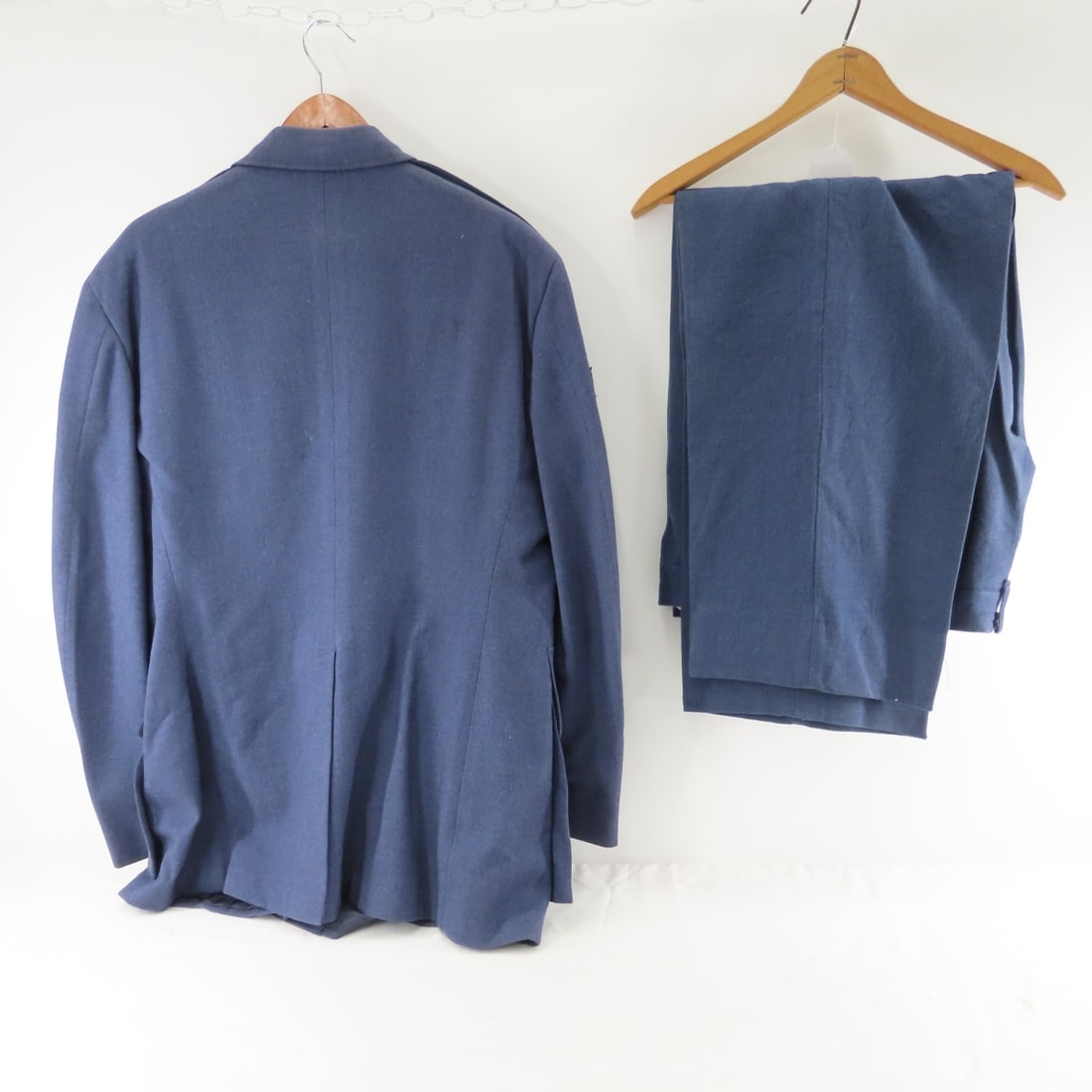 2 Vintage USAF Wool Serge Blue Uniform Jackets - 3