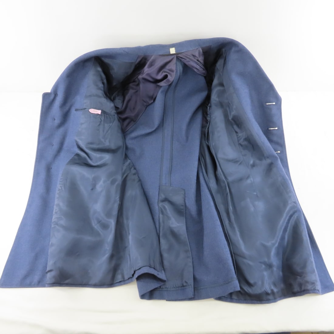 2 Vintage USAF Wool Serge Blue Uniform Jackets - 6