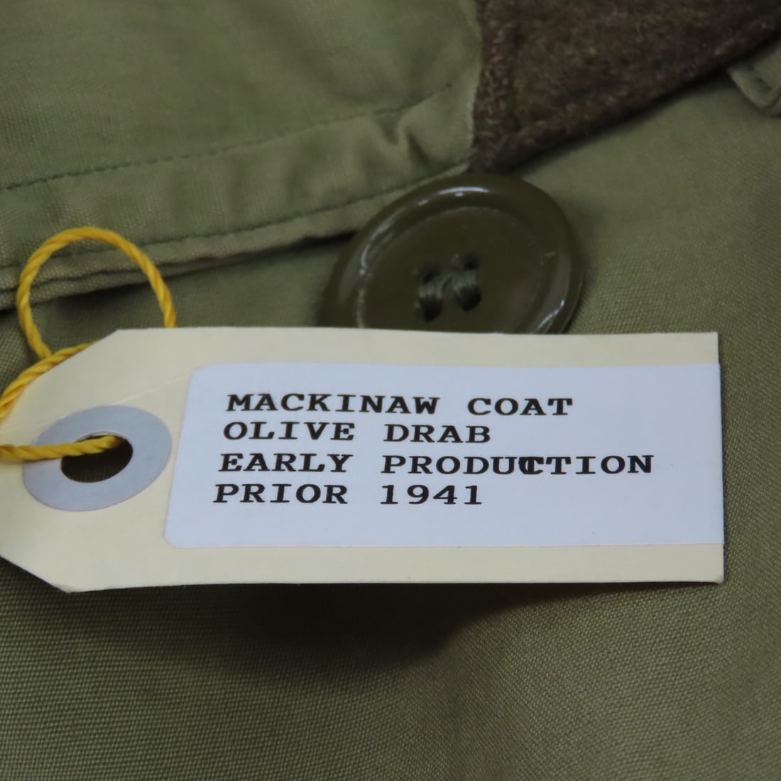 WWII US Army M1938 Mackinaw "Jeep" Coat - 8