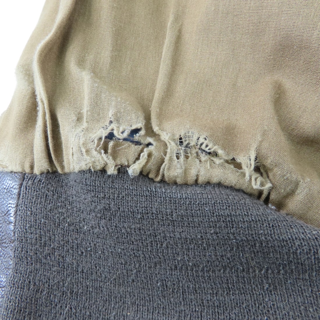 1980s Cooper A2 Leather Flight Jacket & Life Vest - 5