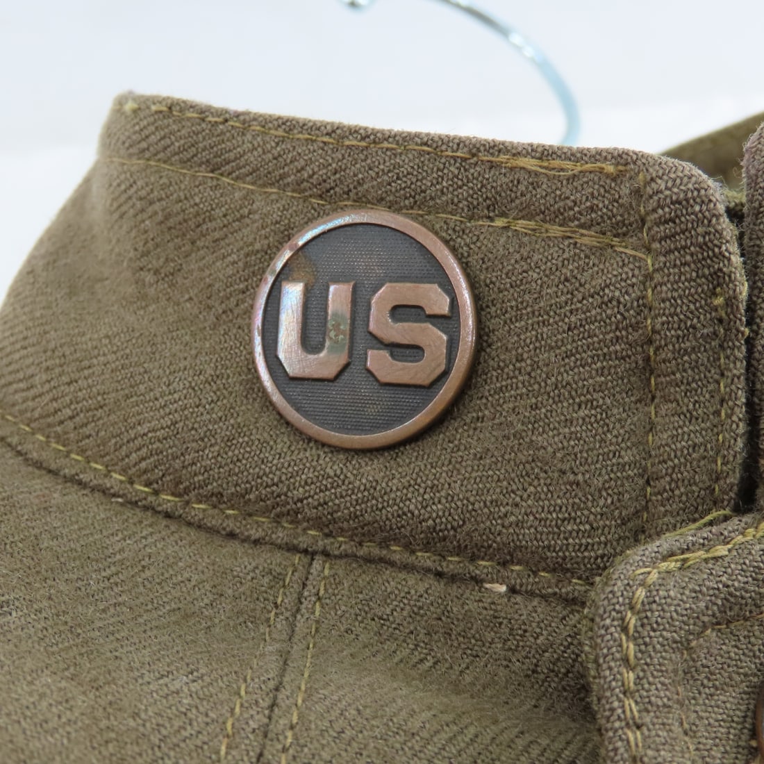 WWI US Army M1917 Wool Service Coat, Tunic - 3