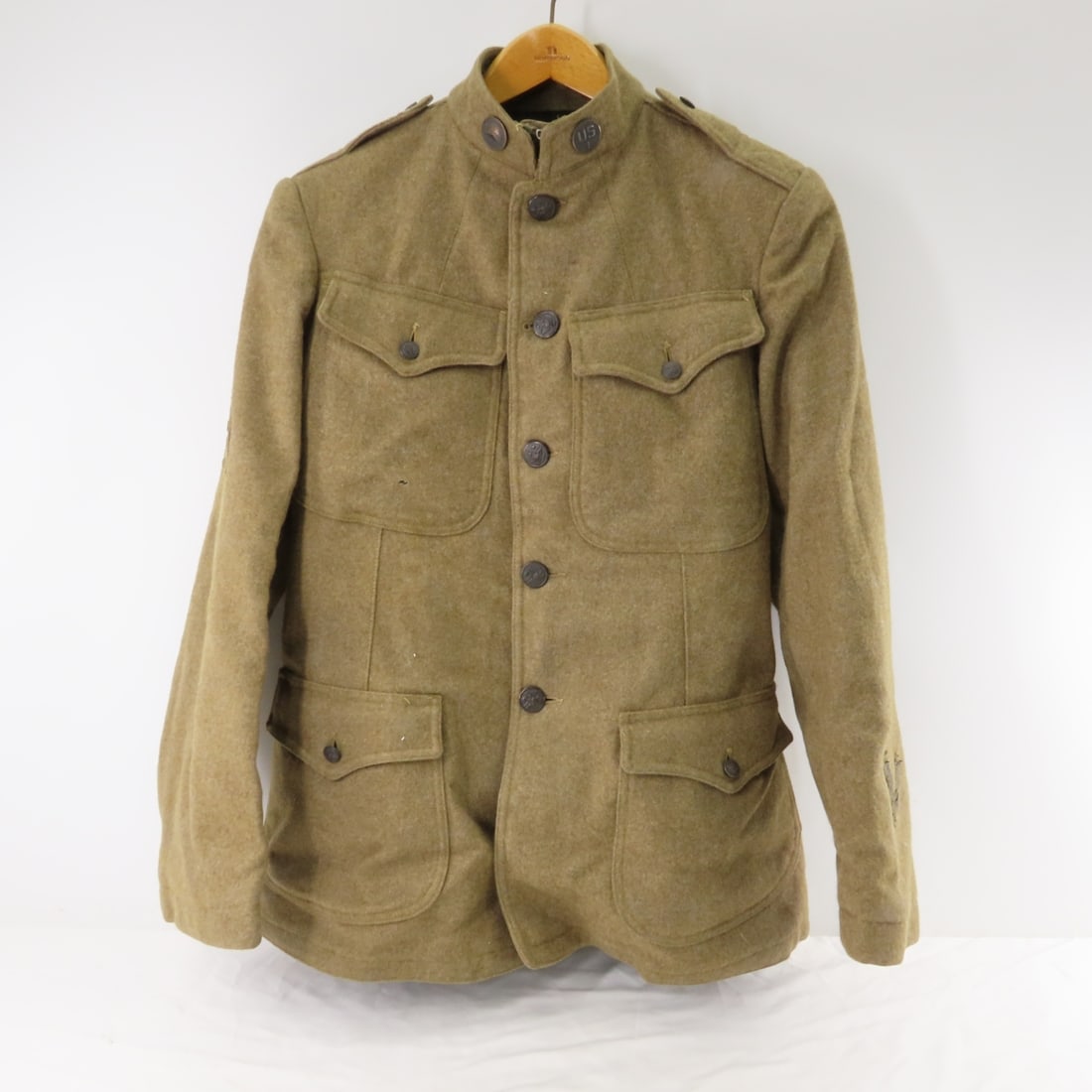 WWI US Army M1917 Wool Service Coat, Tunic (1 of 10)