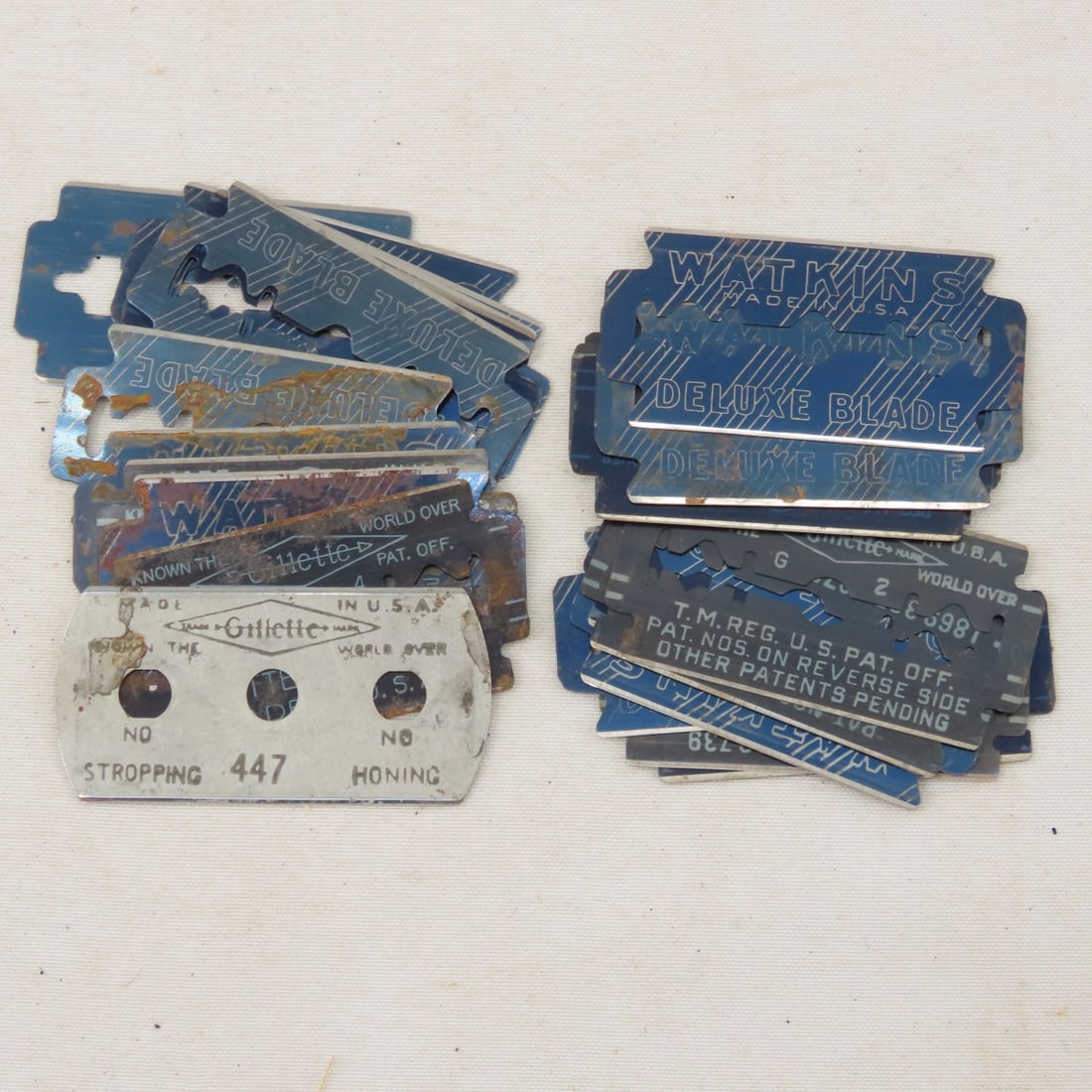 WWII US Military Toiletries, sewing kits, razors - 6