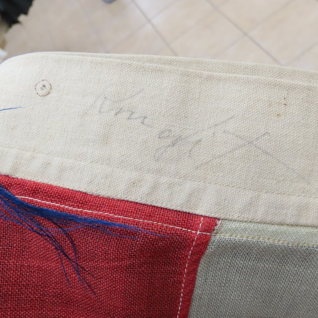 Antique United States 45 Star Flag, 1896-1908 - 8