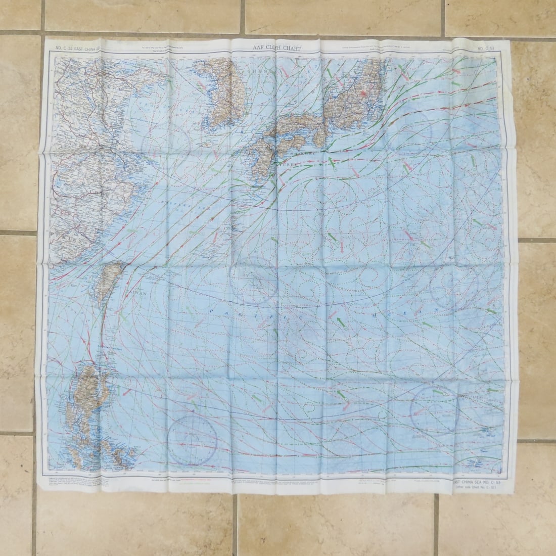 WWI Coblenz Handkerchiefs, Old Ironsides Patches - 14