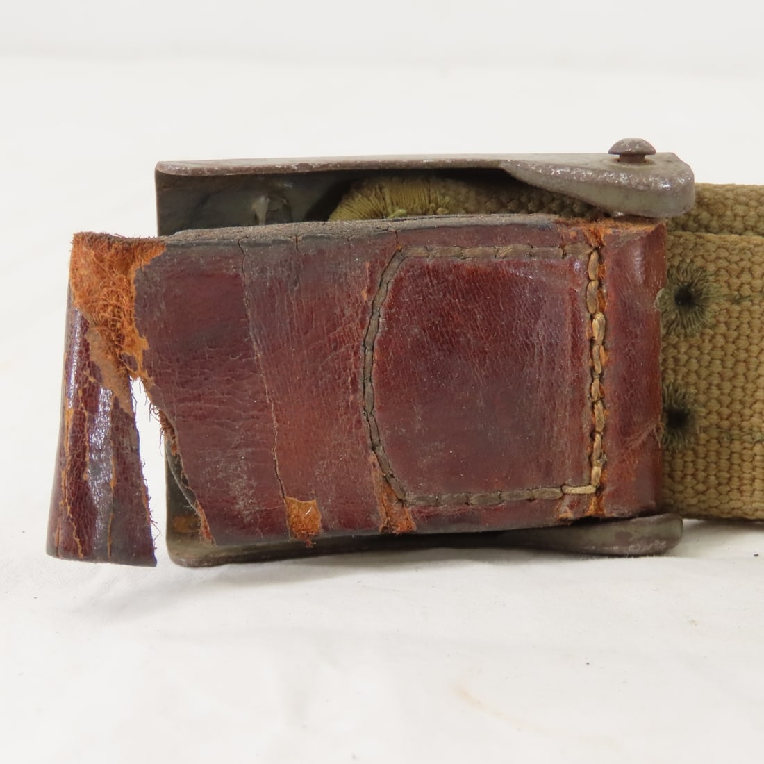 WWII German GOT MITT UNS Belt Buckle W/ Belt - 4