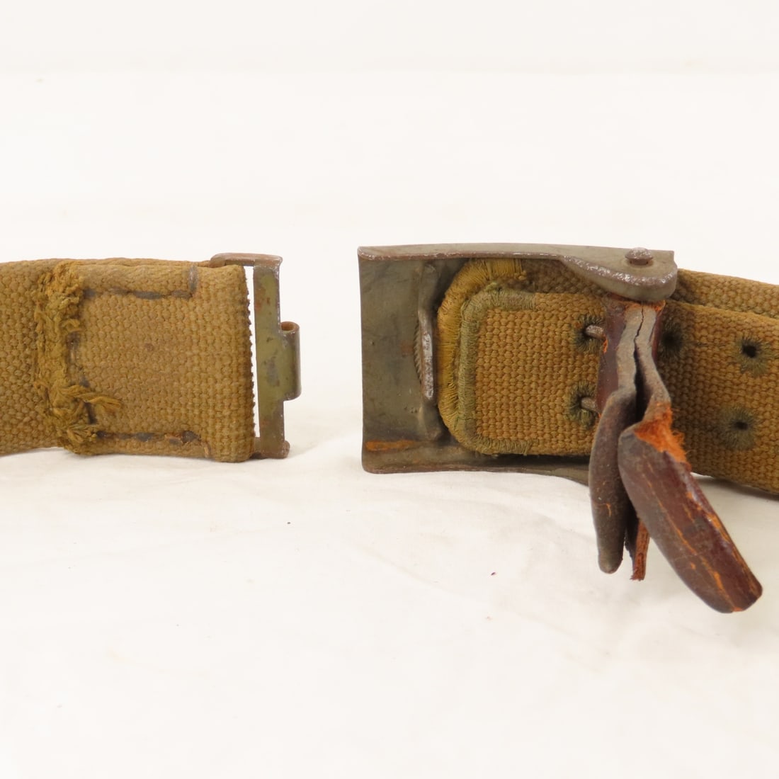 WWII German GOT MITT UNS Belt Buckle W/ Belt - 9