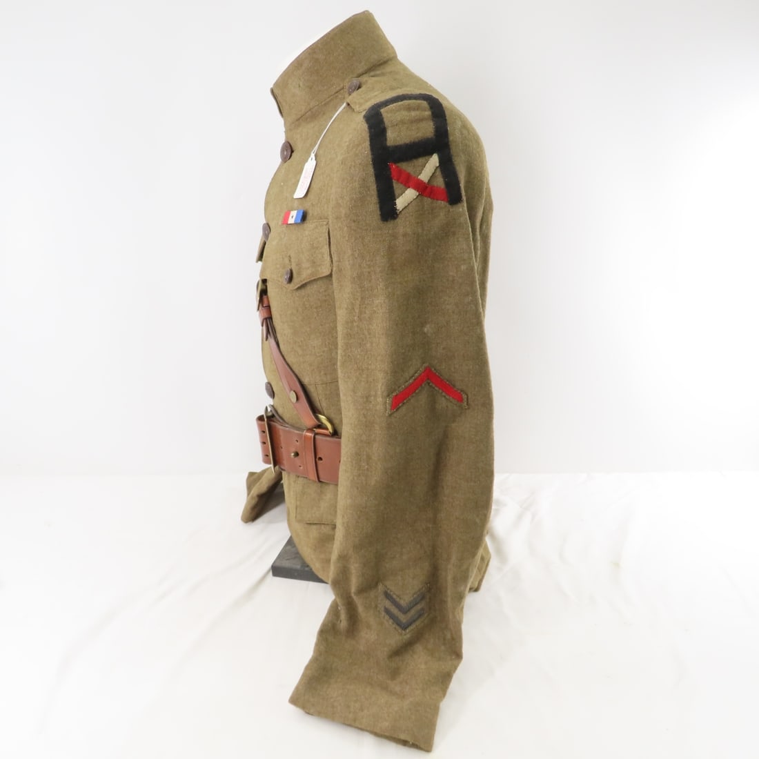 WWI US Army Air Service Olive Wool Uniform Tunic - 2