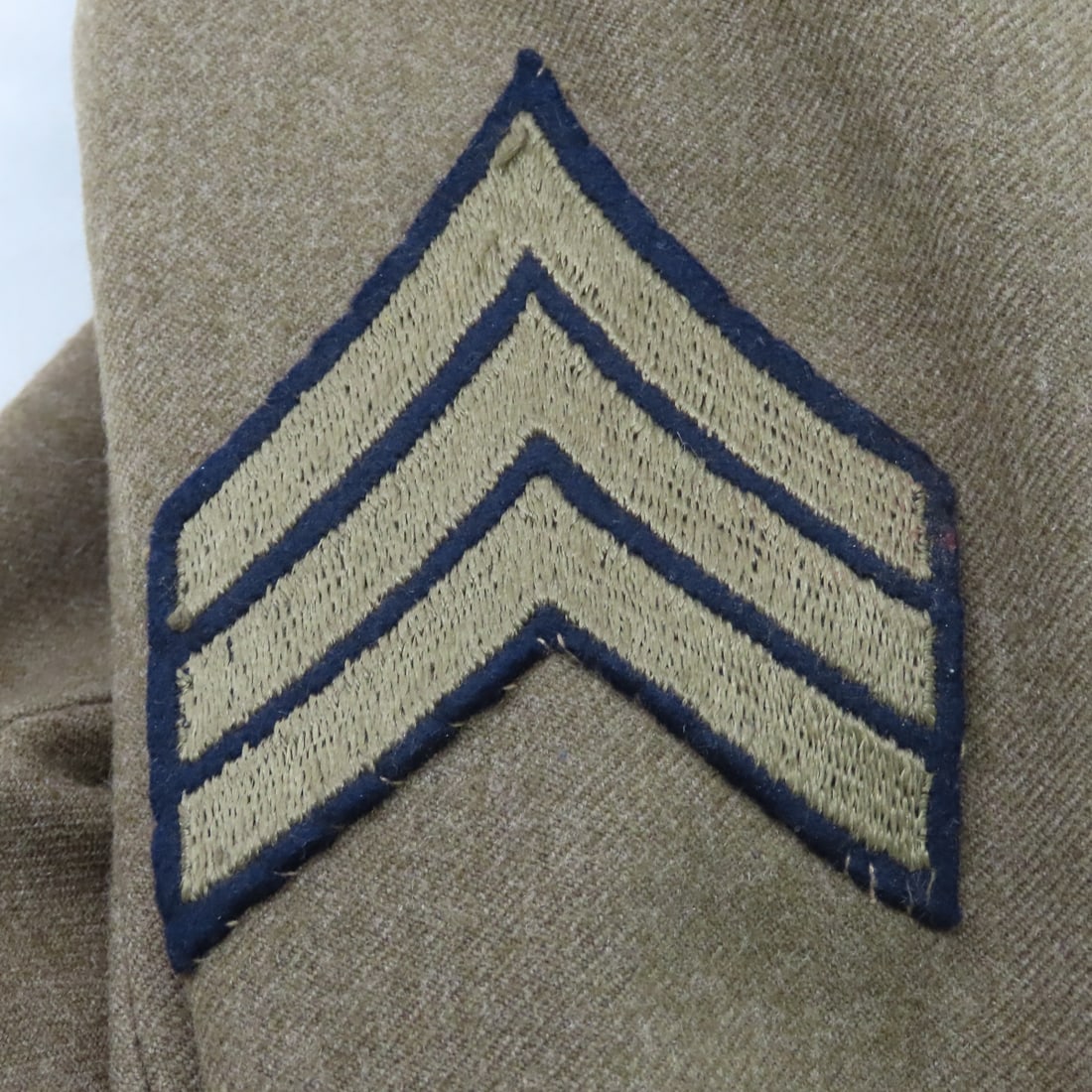WWII US Army "Ike" Jacket, Named Sgt. W.C. Wallin - 5