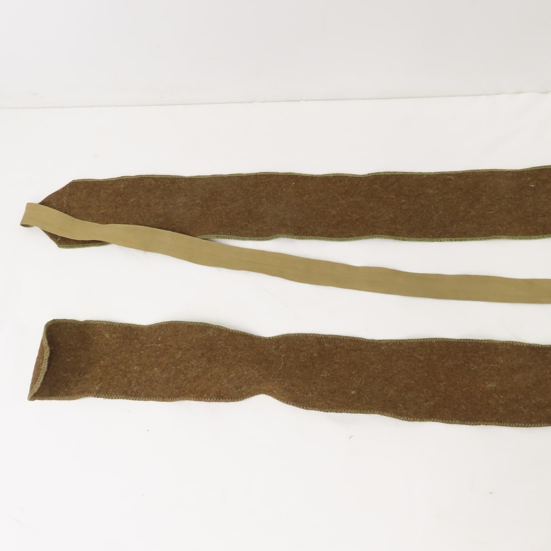 5 Reproduction US/British Wool Puttees, Leg Wraps - 4