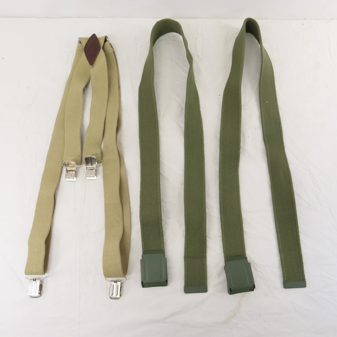 Collection of Military Web & Leather Belts - 12