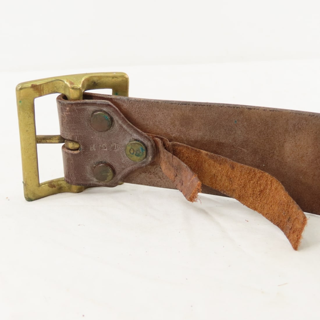 Collection of Military Web & Leather Belts - 5