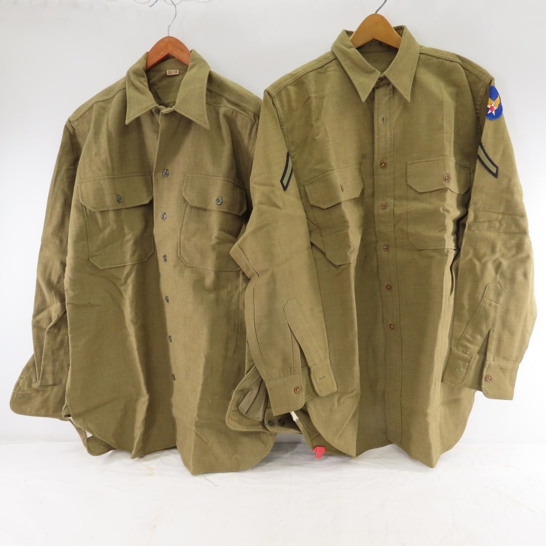 WWII Suitcase w/Soldiers Clothing & Other Items - 6