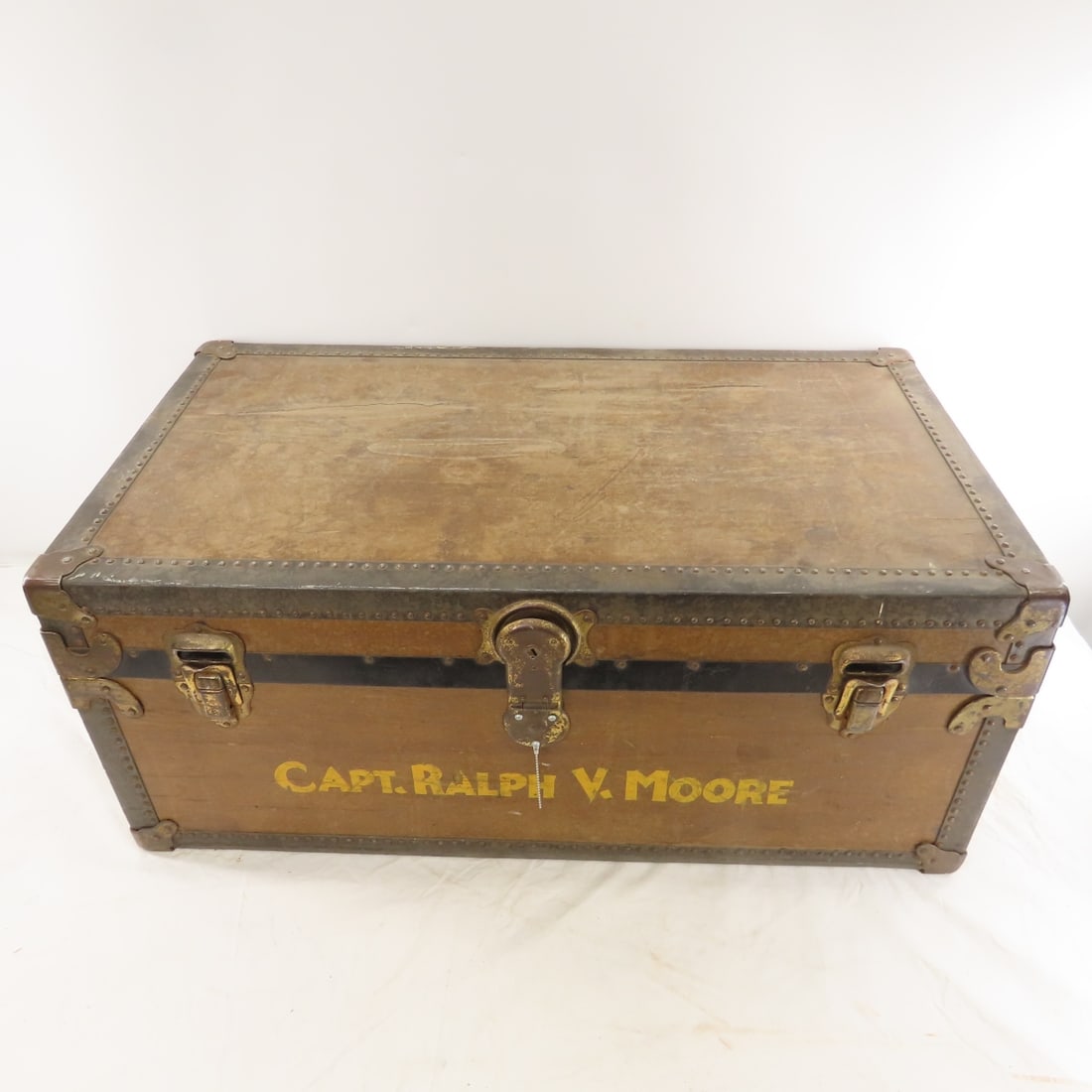 WWII Footlocker, Capt Ralph V. Moore USMC - 5