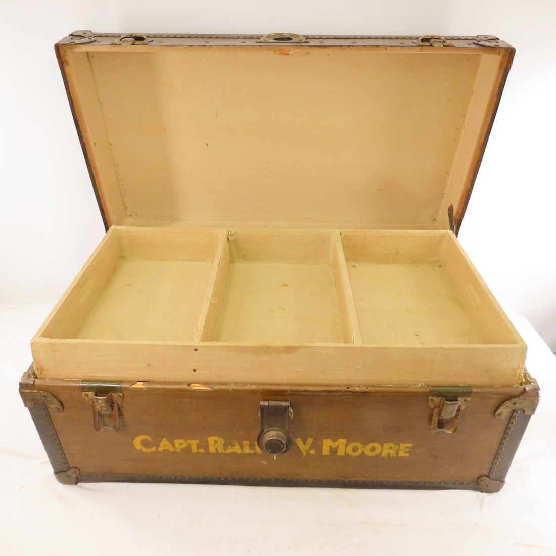 WWII Footlocker, Capt Ralph V. Moore USMC - 6