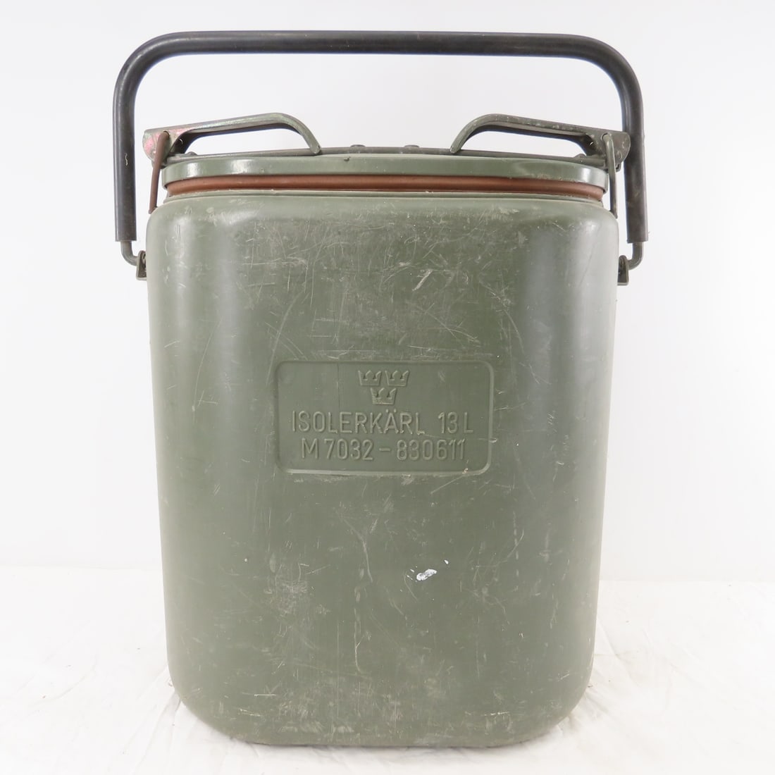 2 Swedish Military 13 Liter Food Containers - 2